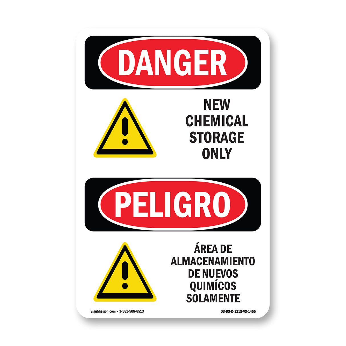 New Chemical Storage Only