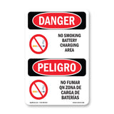 No Smoking Battery Charging Area