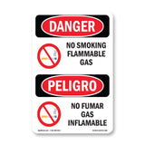 No Smoking Flammable Gas