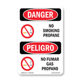 No Smoking Propane