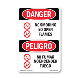 No Smoking No Open Flames