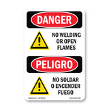 No Welding Or Open Flames