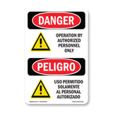 Operation By Authorized Personnel Only
