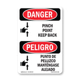 Pinch Point Keep Back