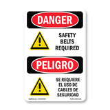 Safety Belts Required