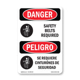 Safety Belts Required