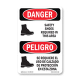 Safety Shoes Required Area Symbol