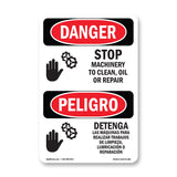 Stop Machinery To Clean  Oil Or Repair