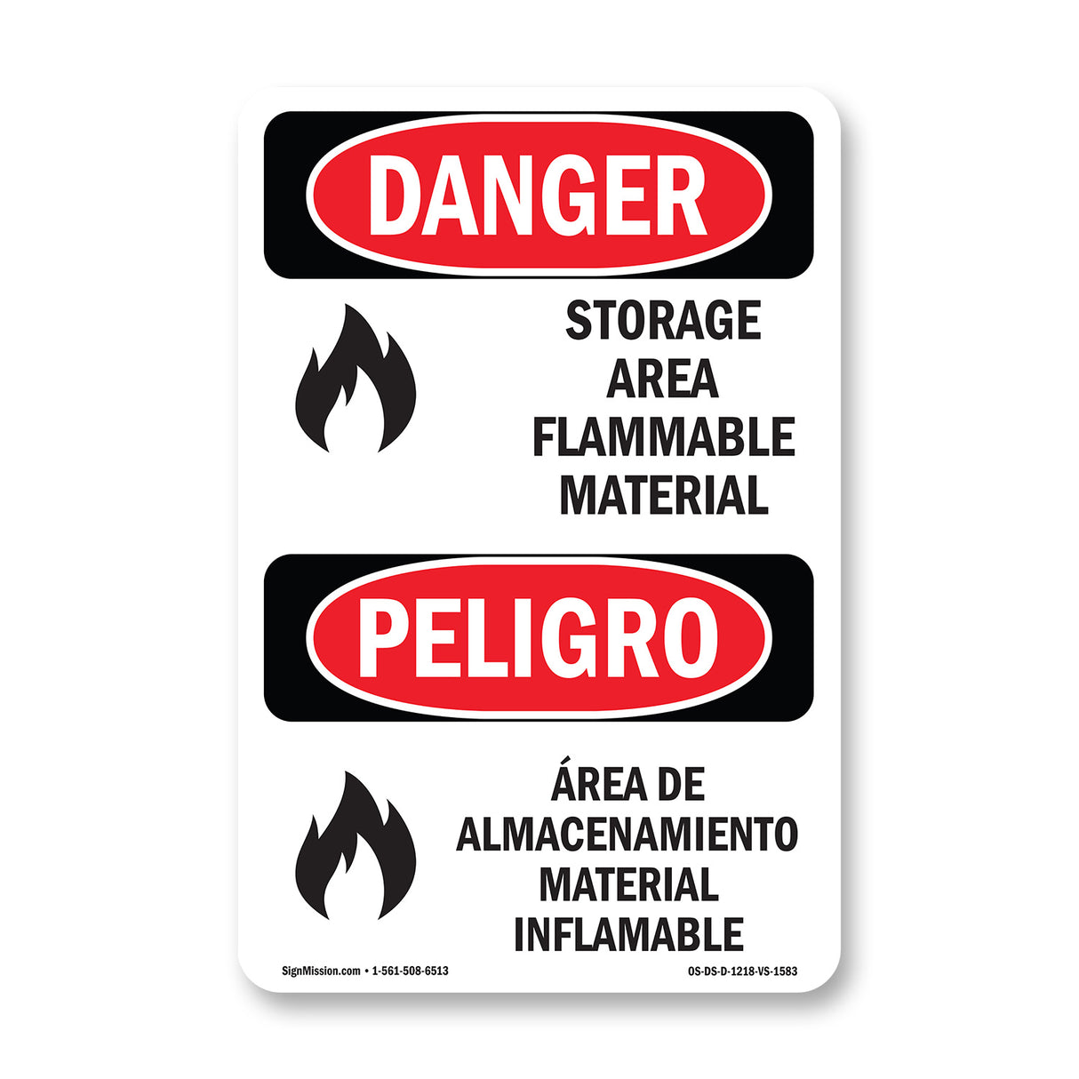 Storage Area Flammable Material