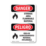 Storage Area Flammable Material