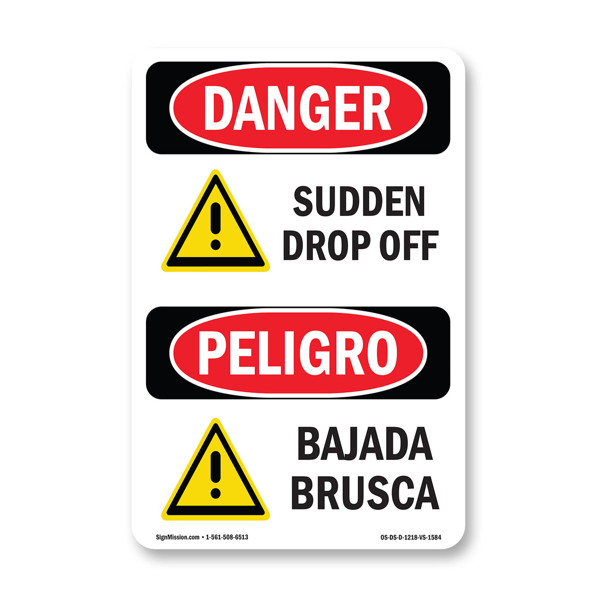 Sudden Drop Off