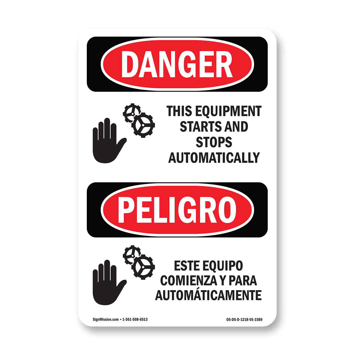 Equipment Starts And Stops Automatically