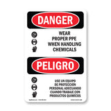 Wear Proper PPE When Handling Chemicals