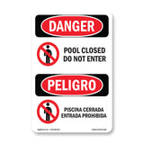 Pool Closed Do Not Enter