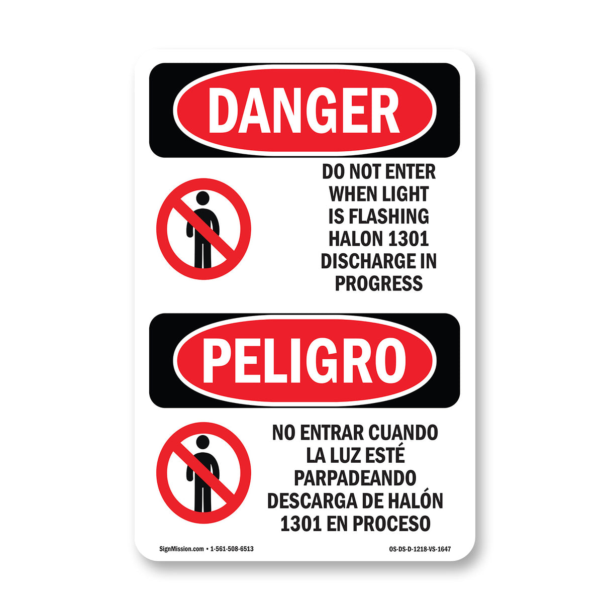 Do Not Enter When Light Is Flashing