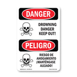 Drowning Danger Keep Off