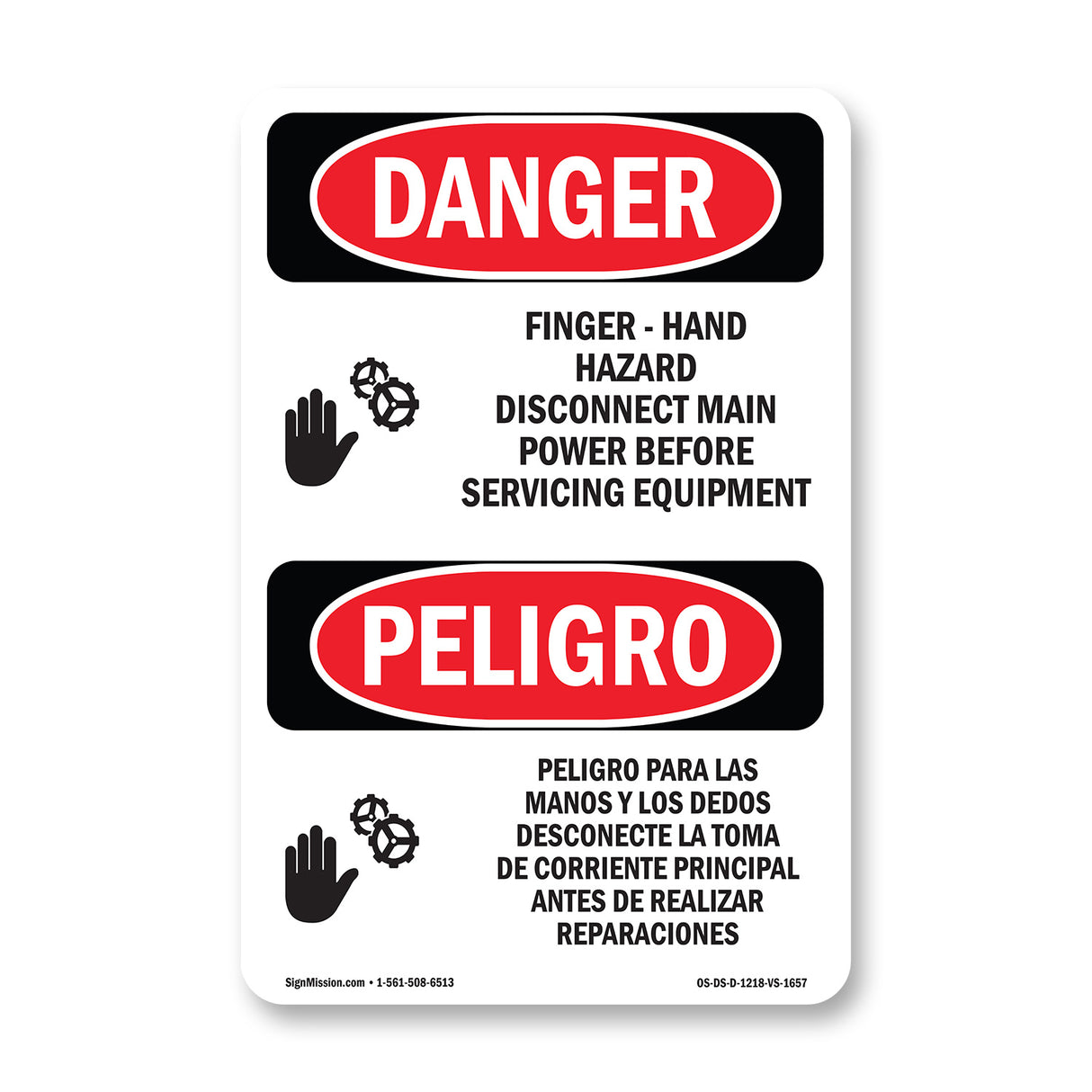 Finger - Hand Hazard