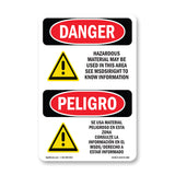 Hazardous Material May Be Used In This Area