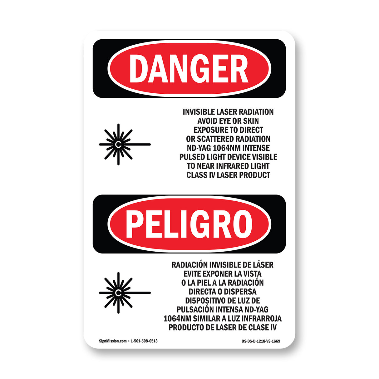 Invisible Laser Radiation Avoid Eye Exposure