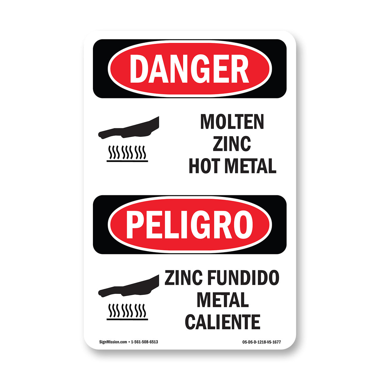 Molten Zinc Hot Metal