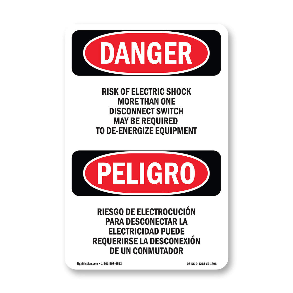Risk Of Electric Shock More Than One