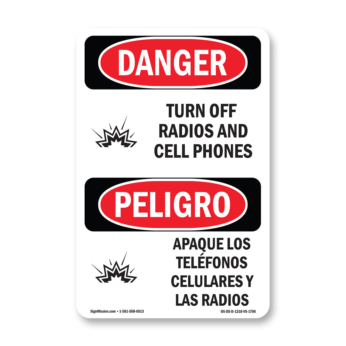 Turn Off Radios And Cell Phones