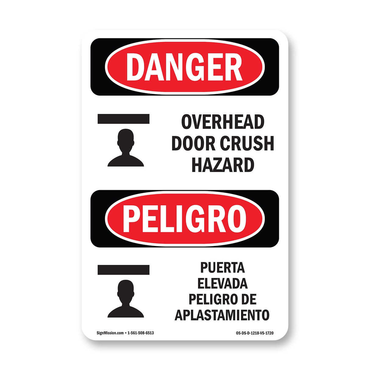 Overhead Door Crush Hazard