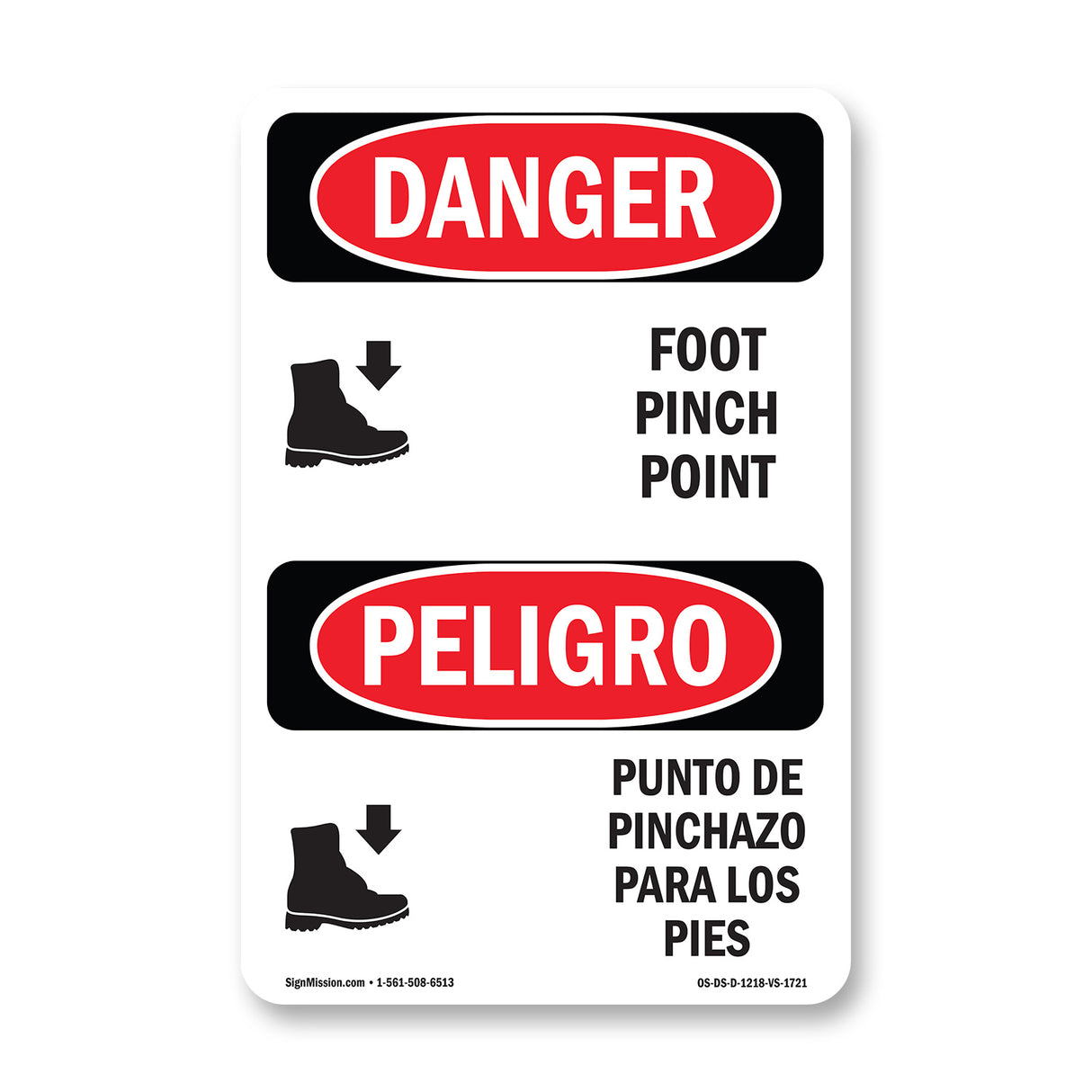 Foot Pinch Point