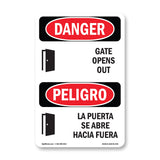 Gate Opens Out