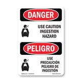 Use Caution Ingestion Hazard