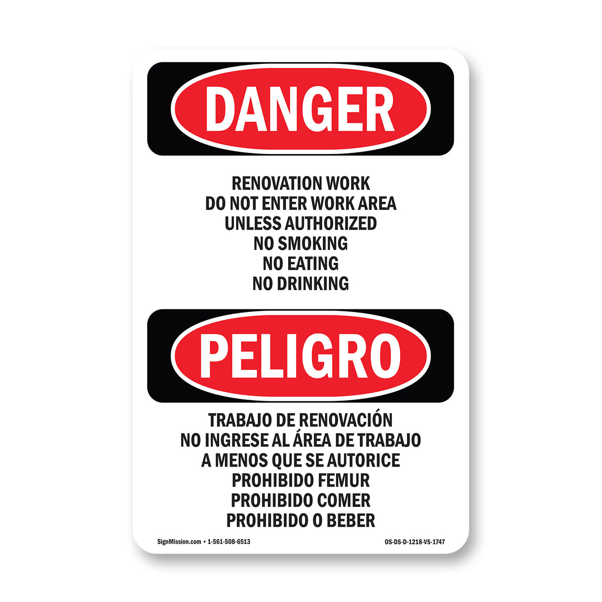 Renovation Work Do Not Enter Work Area