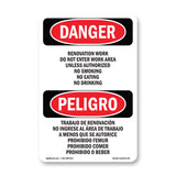 Renovation Work Do Not Enter Work Area