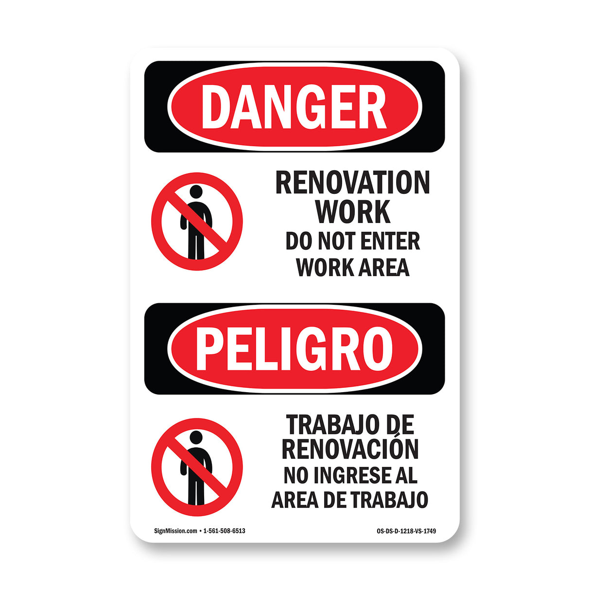 Renovation Work Do Not Enter Work Area