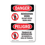 Renovation Work Do Not Enter Work Area