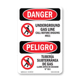 Underground Gas Line Call #811