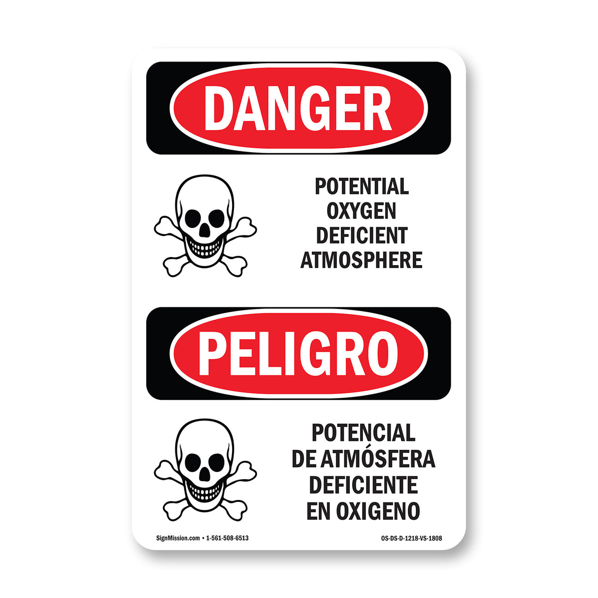 Potential Oxygen Deficient Atmosphere