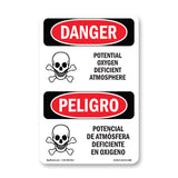 Potential Oxygen Deficient Atmosphere