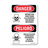 Oxygen Deficiency Beyond This Point