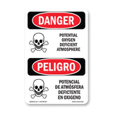 Potential Oxygen Deficient Atmosphere