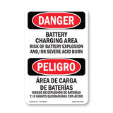 Portrait Battery Charging Area Risk Of Explosion