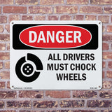 All Drivers Must Chock Wheels