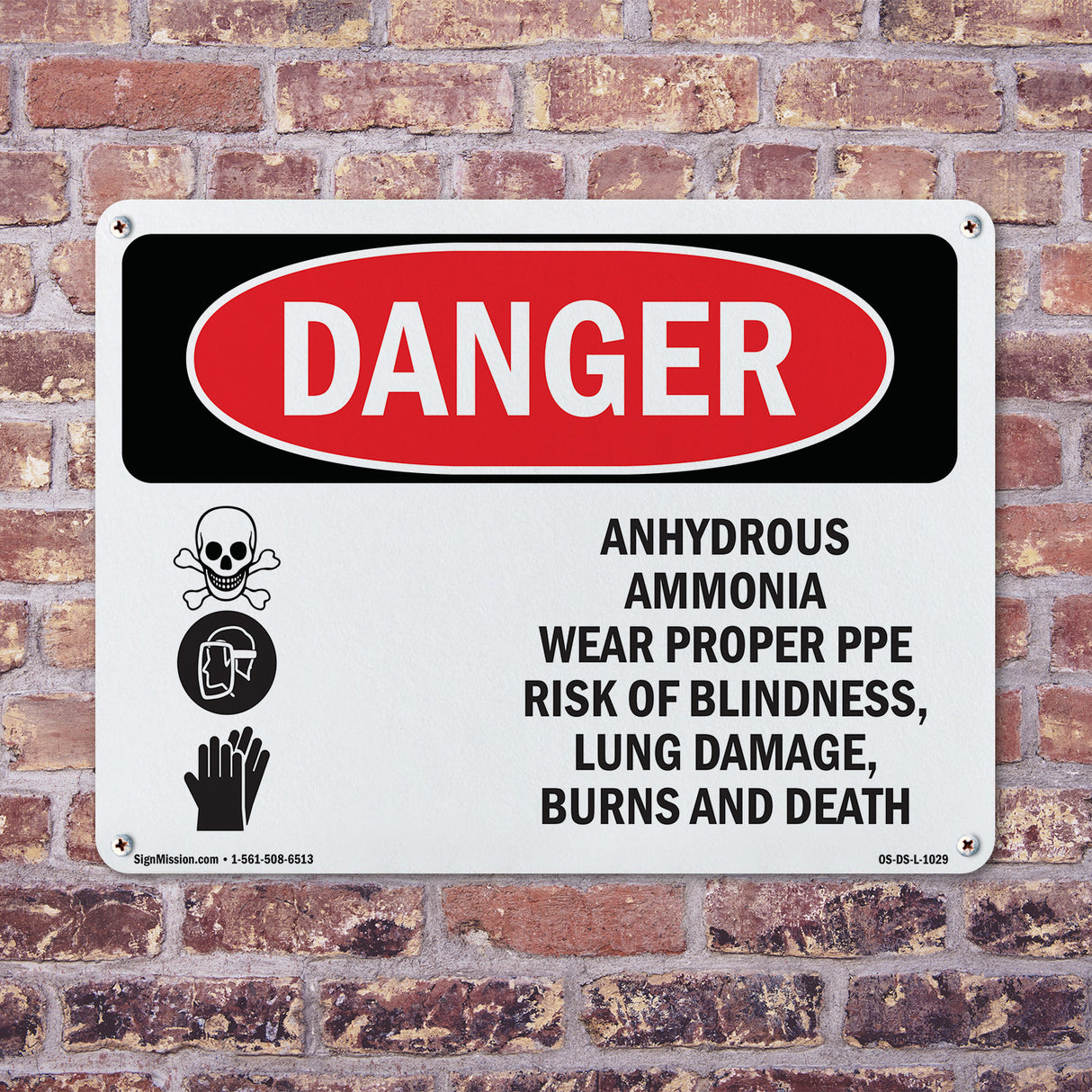 Anhydrous Ammonia Wear Proper PPE