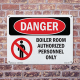 Boiler Room Authorized Personnel Only