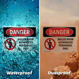 Boiler Room Authorized Personnel Only