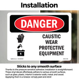 Caustic Wear Protective Equipment