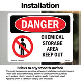 Chemical Storage Area Keep Out