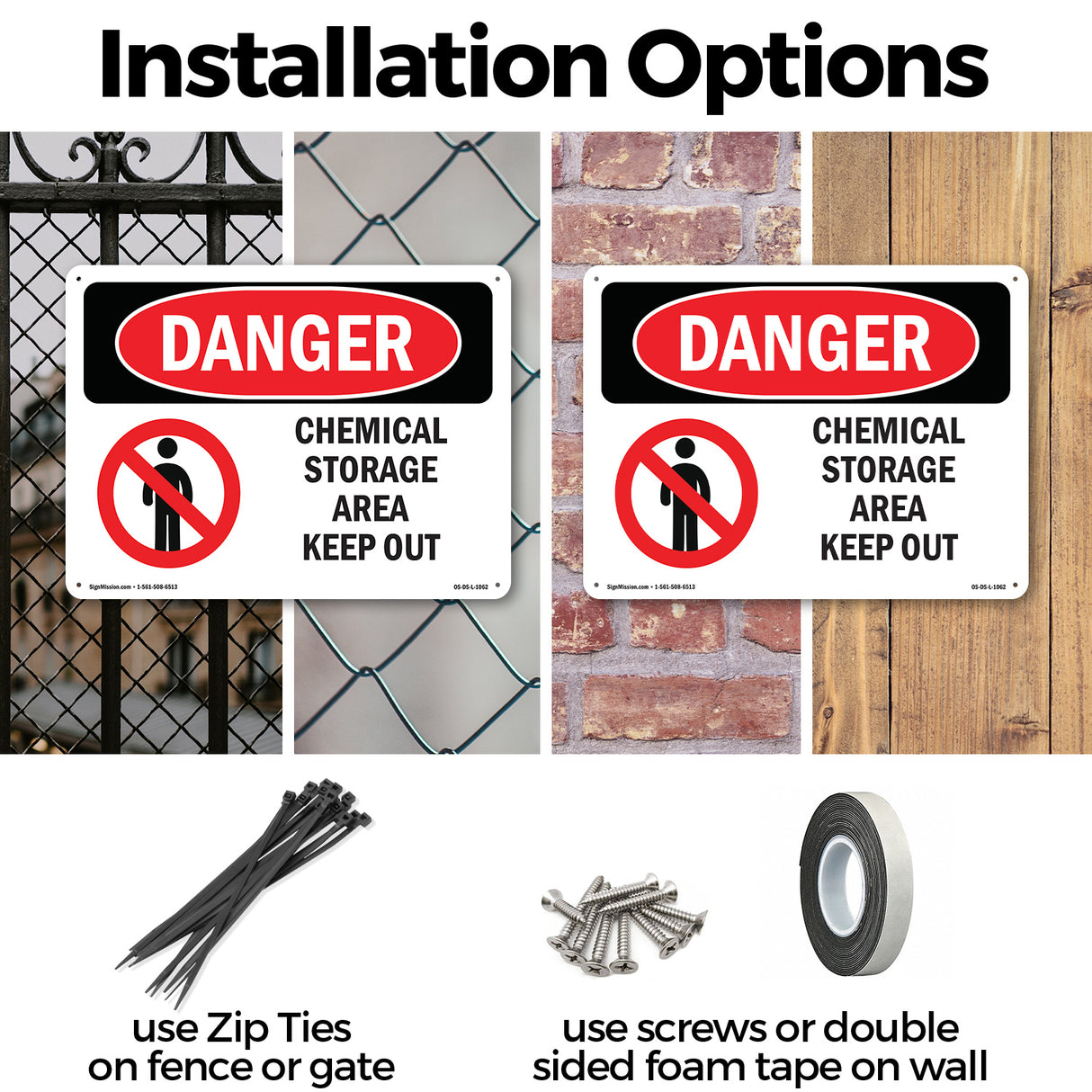 Chemical Storage Area Keep Out