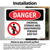 Chemical Storage Area Keep Out