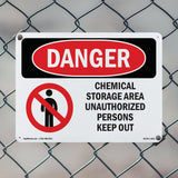 Chemical Storage Area Keep Out