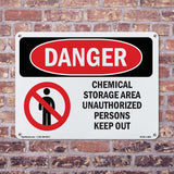 Chemical Storage Area Keep Out